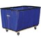 Global Industrial Vinyl Basket Bulk Truck, 24 Bushel, Blue, 53-1/4L x 36-1/4W x 30-1/2H 241986BL - alternate 1